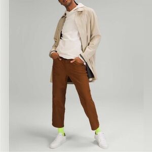 Lululemon Men’s ABC Crop Pant Relaxed Utilitech in Copper Brown M5AH0S